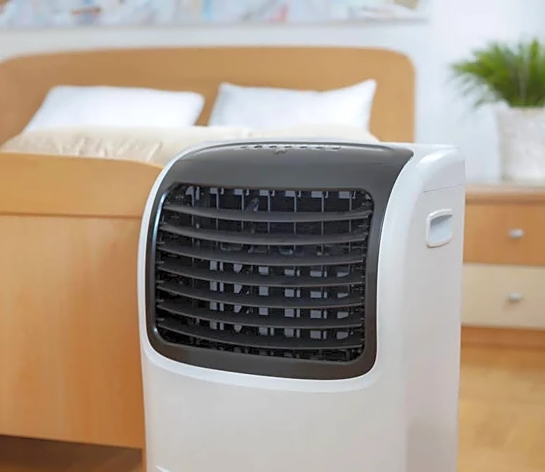 Ever heard of a swamp cooler? It's a cost-effective way to cool your space