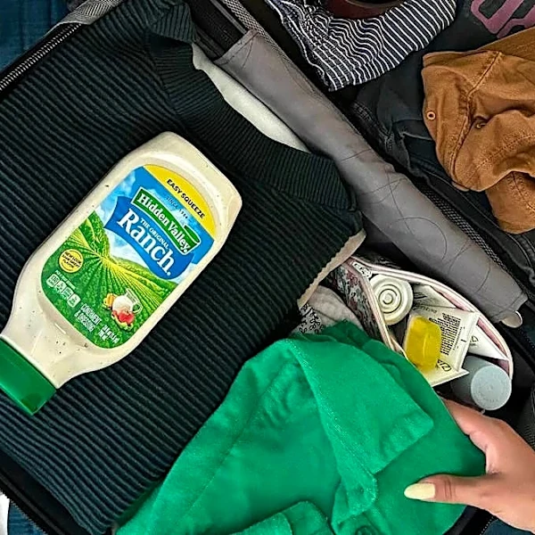 TSA issues very stern warning about ranch dressing