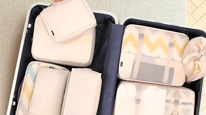 Packing cubes can save you space and money on bag checking fees