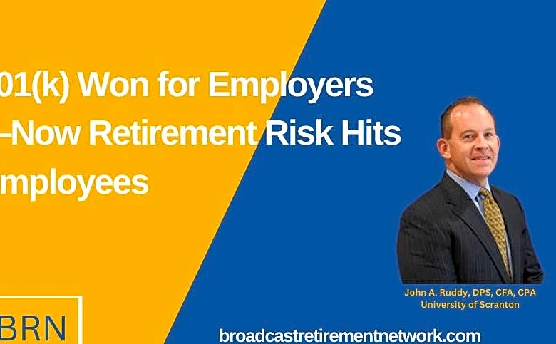 401(k) Won for Employers—Now Retirement Risk Hits Employees