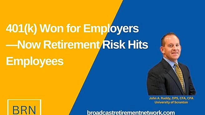401(k) Won for Employers—Now Retirement Risk Hits Employees