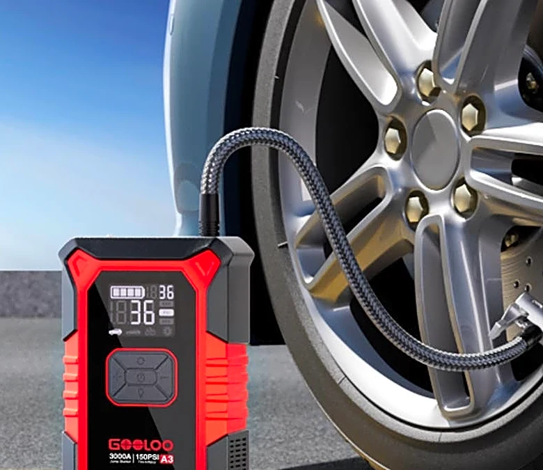 Ditch roadside assistance for a $38 tire inflator and jump starter combo