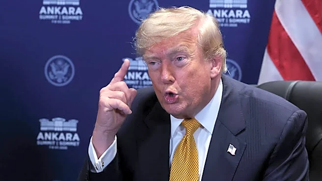 White House sends warning to nations relying on the Strait