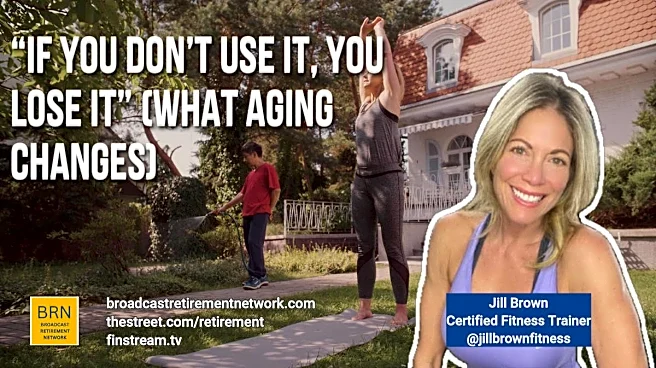 “If You Don’t Use It, You Lose It” (What Aging Changes)