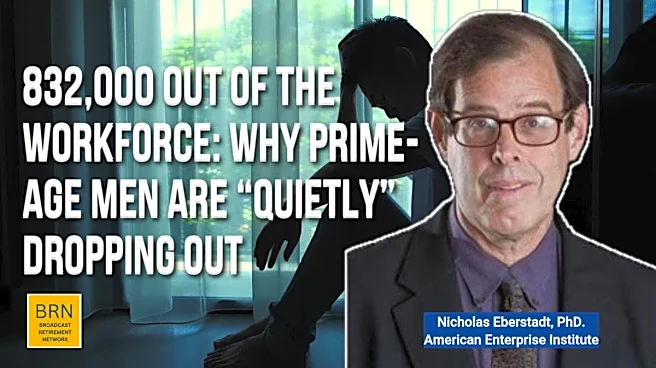 832,000 Out of the Workforce: Why Prime-Age Men Are “Quietly” Dropping Out