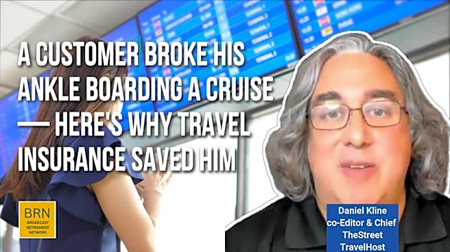 A Customer Broke His Ankle Boarding a Cruise — Here's Why Travel Insurance Saved Him