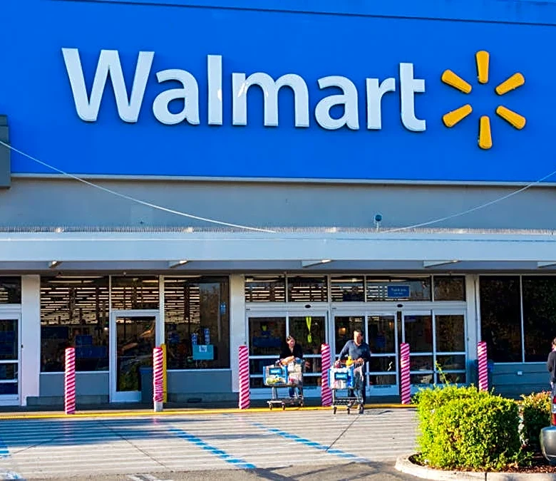 Walmart is selling a wicker patio set with a glass top table for $85