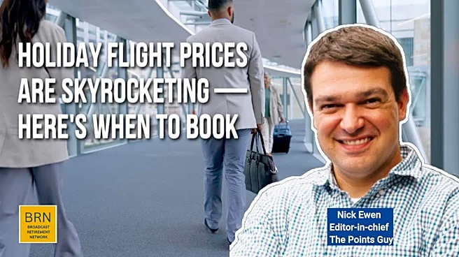 Holiday Flight Prices Are SKYROCKETING — Here's When to Book