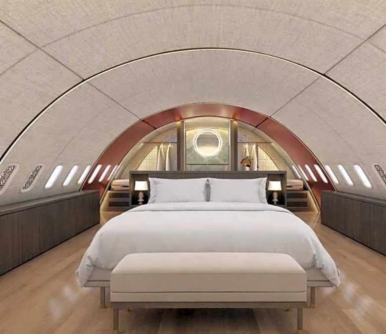 There is now one more cool new airplane hotel