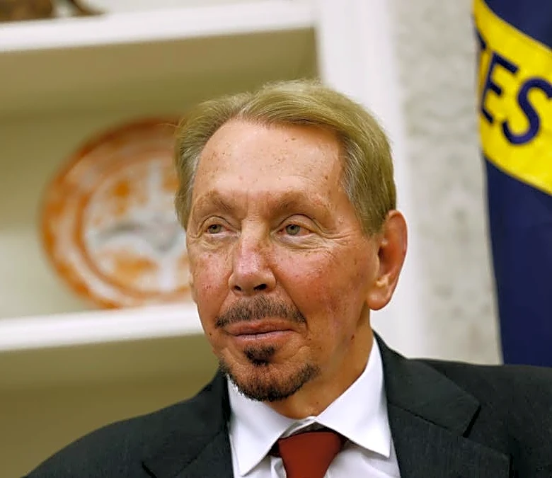 How much Oracle stock is Larry Ellison using as loan collateral?
