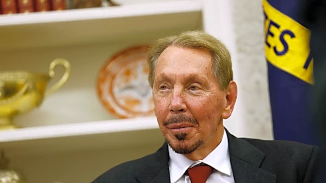 How much Oracle stock is Larry Ellison using as loan collateral?