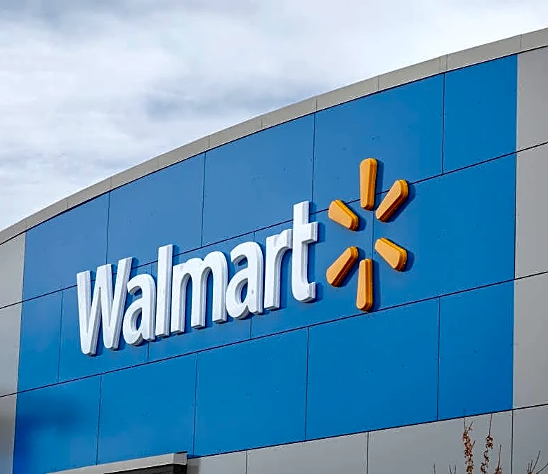 Walmart's space-saving 3-tier corner shelf floor lamp is only $36