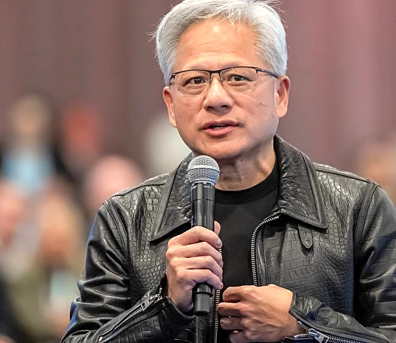 Huang says 1 number in the AI debate isn't science-based at all