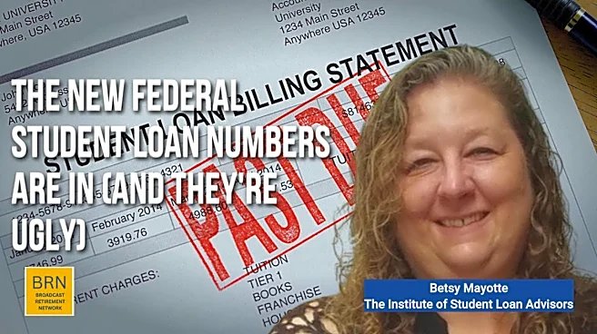 The New Federal Student Loan Numbers Are In (And They're Ugly)