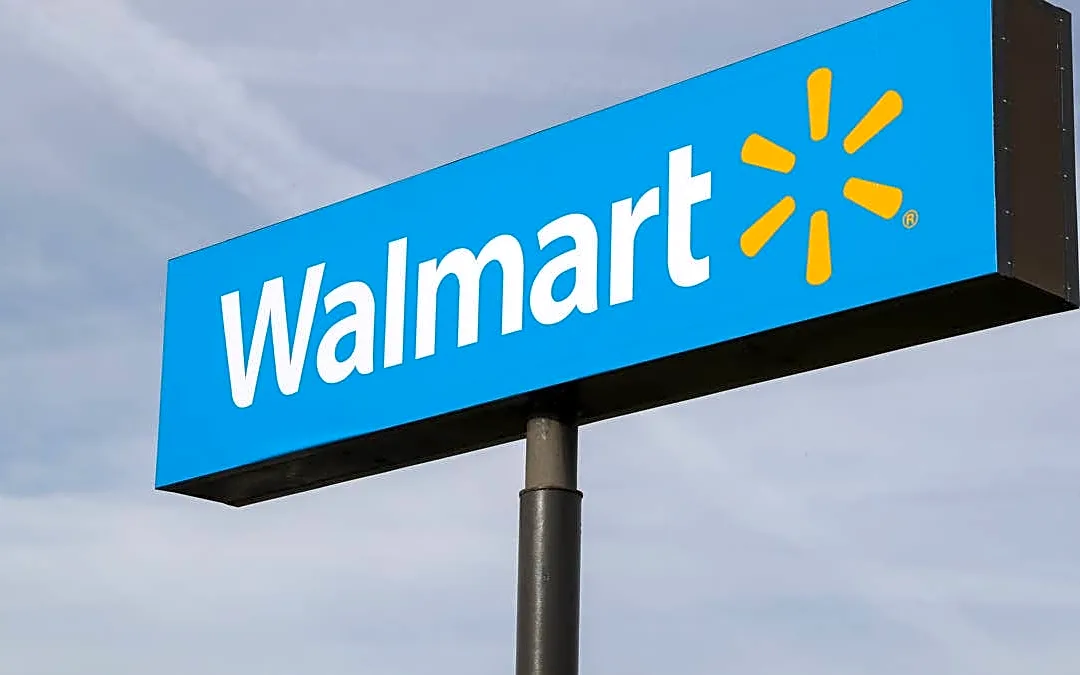 Walmart's wall-mounted coat rack with a shelf and hidden hooks is only $20