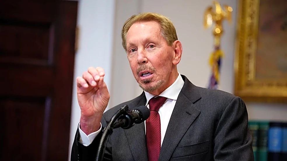 Oracle boss Larry Ellison just suffered a historic wealth collapse