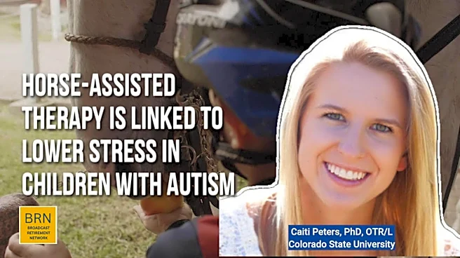 Horse-assisted therapy is linked to lower stress in children with autism