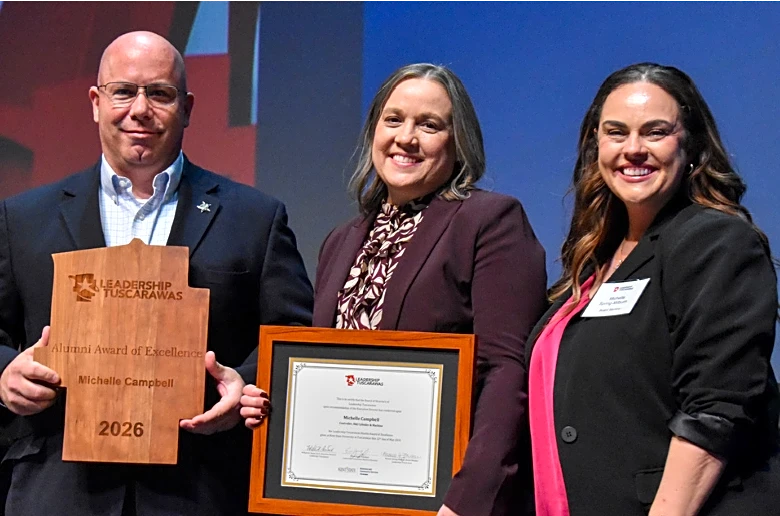 Michelle Campbell honored with award for Tuscarawas leadership
