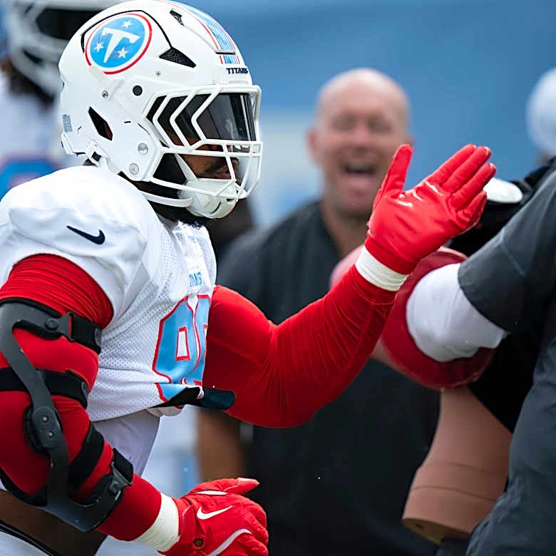 Titans' Jeffery Simmons enjoyed Blue & White Stadium scrimmage