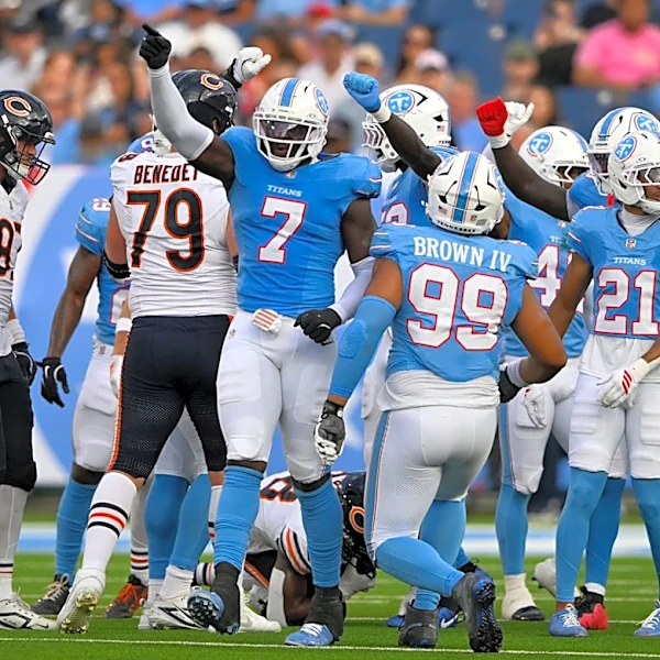 Tennessee Titans' Femi Oladejo talks development heading into Year 2