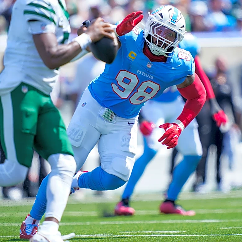 Titans' Jeffery Simmons knows how to contain Eagles' Saquon Barkley