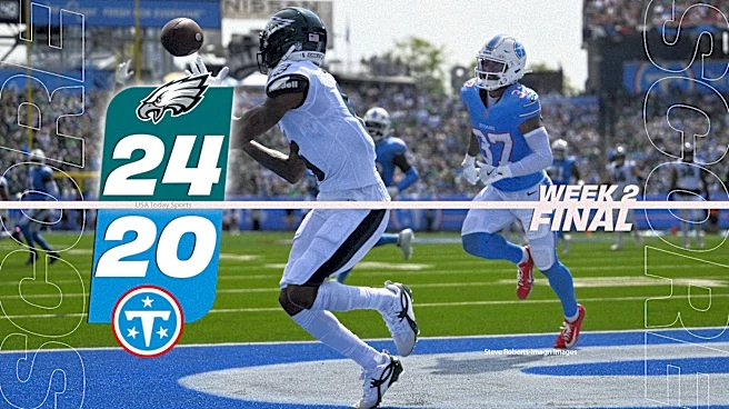 Tennessee Titans crumble in final seconds, fall to Eagles, 24-20
