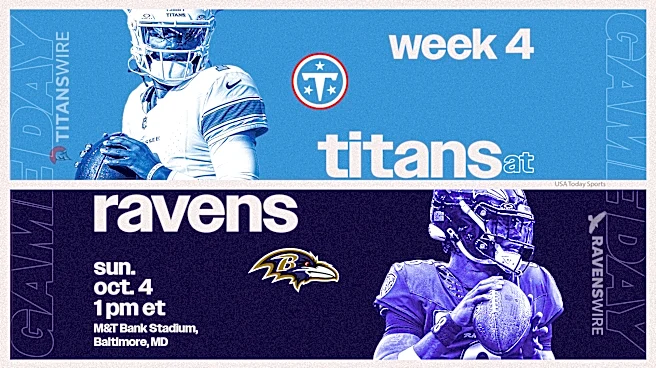 What channel is Titans vs. Ravens on today? Time, TV schedule to watch Week 4 game