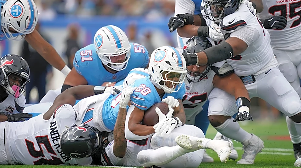 Titans share NFL lead in one surprising offensive category