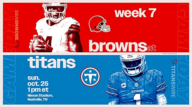 What channel is Titans vs. Browns on today? Time, TV schedule to watch Week 7 game
