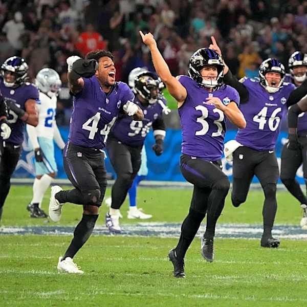 Ravens only needed seven seconds to beat Dallas in Brazil