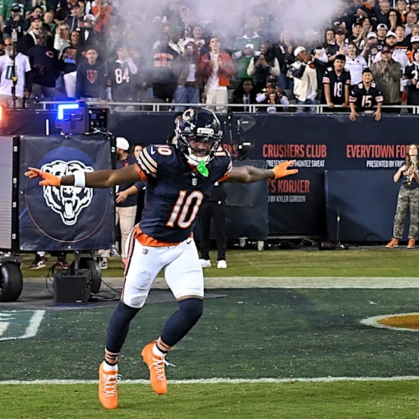 WATCH: Bears strike first with Keenum’s first TD since 2023