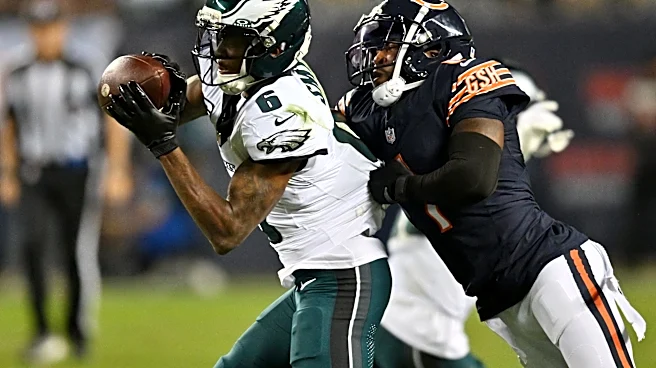 Eagles WR DeVonta Smith out with hamstring injury vs Rams