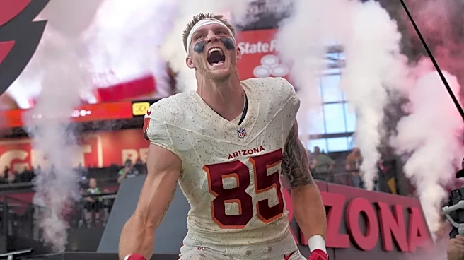 Trey McBride's fiery interaction with NFL official goes viral