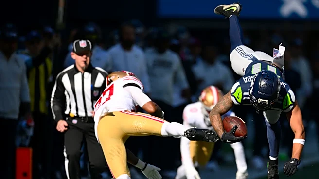Controversial spot seals 49ers' win over Seahawks