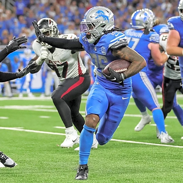 Lions RB Jahmyr Gibbs makes NFL history in win on Sunday