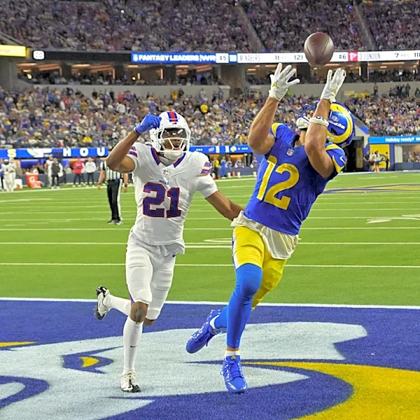 WATCH: Rams, Bills trade TDs in the fourth quarter with Bills on top