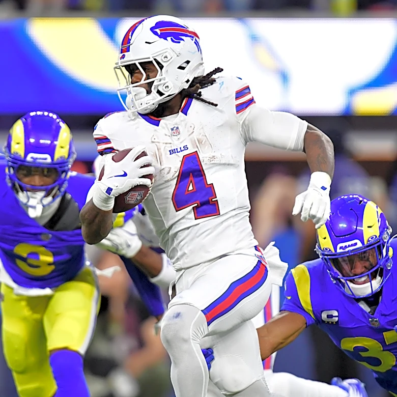 WATCH: Bills, Rams going to OT after two TDs in final two minutes
