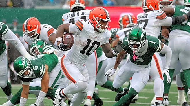 Browns RB Quinshon Judkins' status still up in the air vs. Baltimore