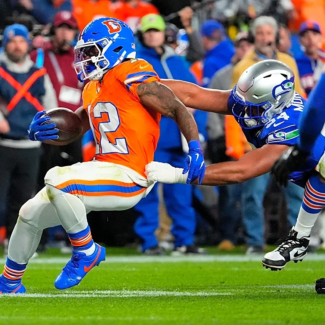 WATCH: Broncos extend lead vs Seahawks with RJ Harvey TD