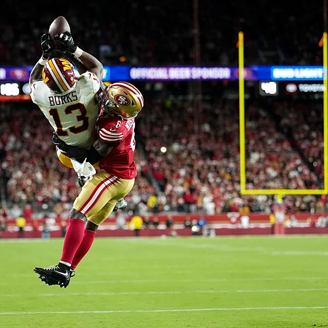 49ers thwart Commanders comeback to remain undefeated