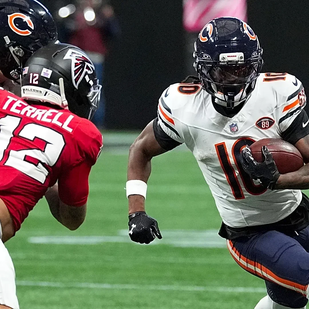 WATCH: Bears, Patriots trade TDs in final seconds of first half
