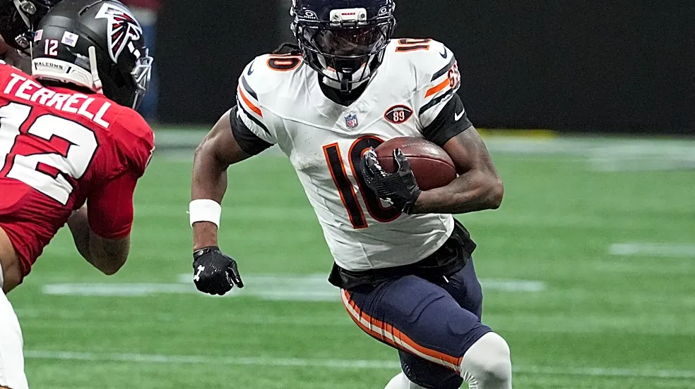 WATCH: Bears, Patriots trade TDs in final seconds of first half
