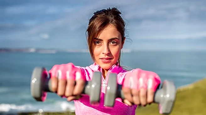 Trinny Woodall's Dumbbell Workout for Upper Body Strength