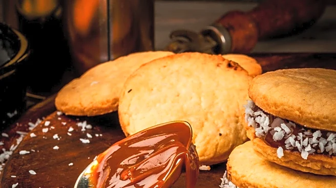 Pastry Chef Ligia Rossi Creates Alfajores Cookies with Dulce de Leche Filling