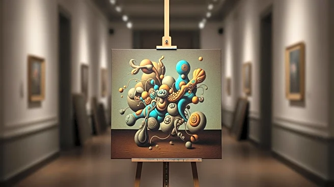 Leonora Carrington's Surrealist Painting 'Les Distractions de Dagobert' Exhibited in Philadelphia