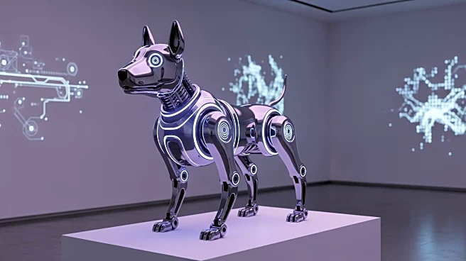 Digital Artist Beeple's $100K Robot Dog Installation Sells First at Art Basel