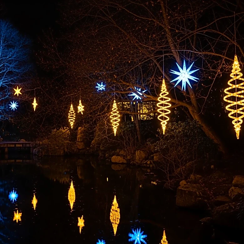 Jerusalem Botanical Gardens Launches 'Winter Dreams II' Light Festival for Hanukkah