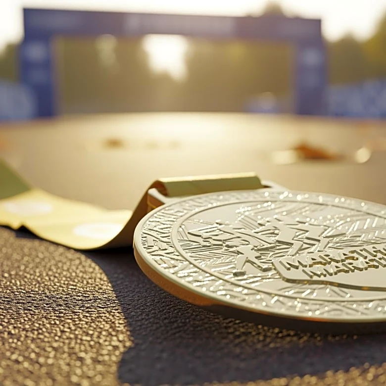 Sade Distributes Medals at California International Marathon, Celebrating Athletes' Achievements