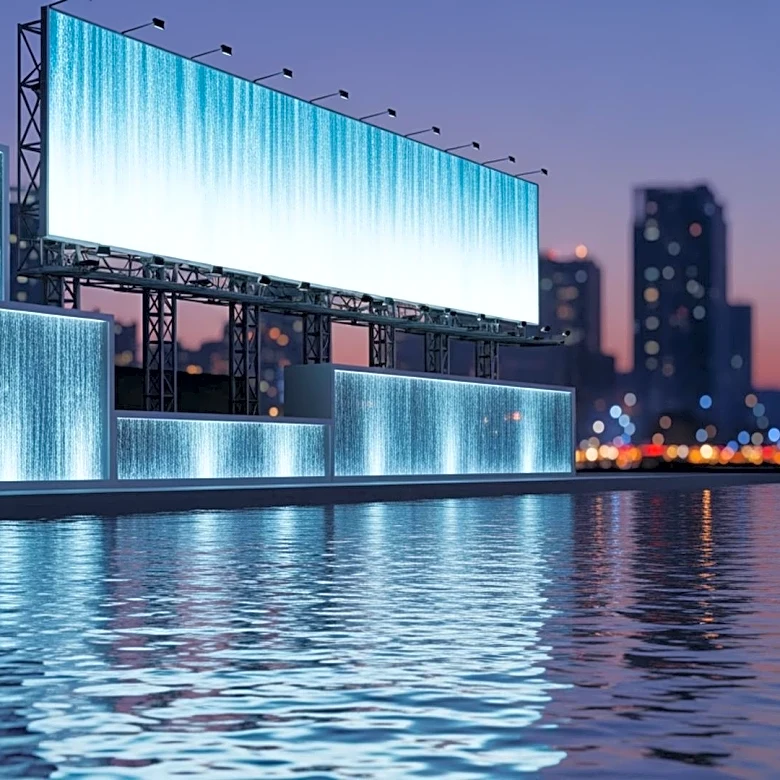 Disney+ Unveils Immersive Water Billboard for Percy Jackson Series in Hollywood