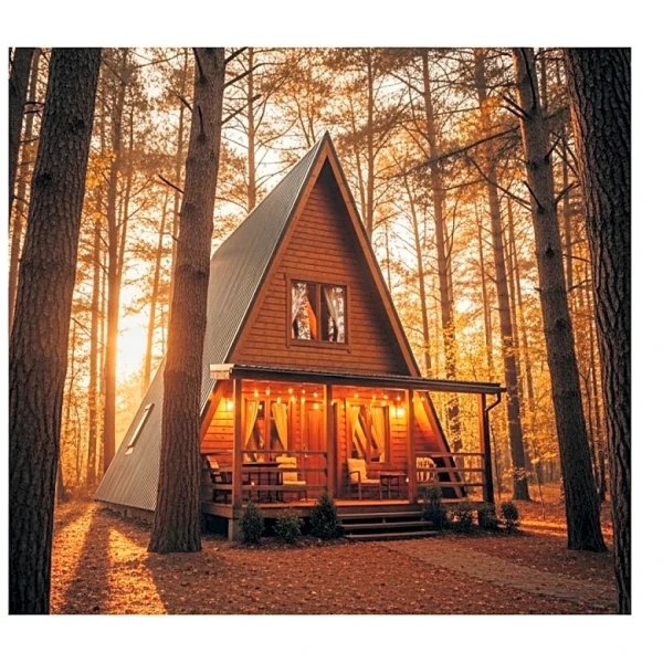 Carpenter's A-Frame Cabin in New York Becomes Airbnb Success, Generating Significant Revenue